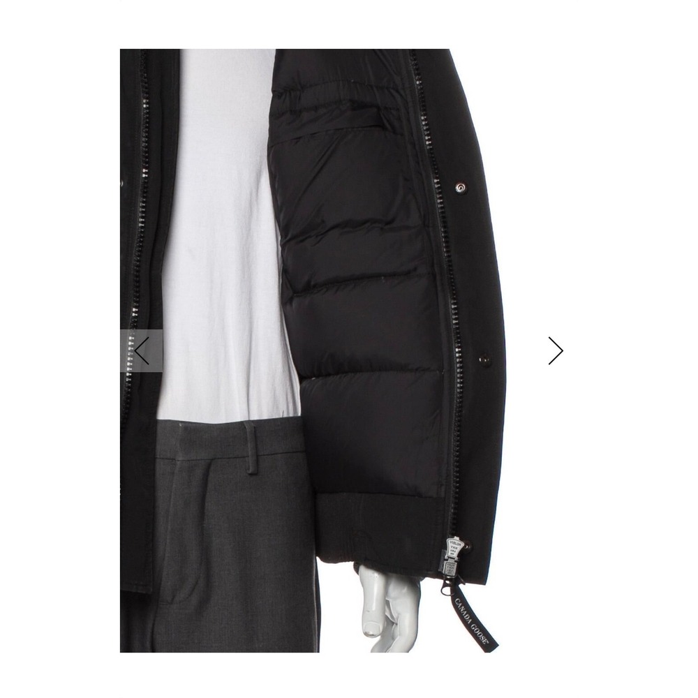Canada Goose Chilliwack Bomber Parka XS Black Down Hooded Jacket Mens
